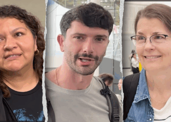 Travelers stuck in massive TSA lines give rave reviews to ICE agents helping