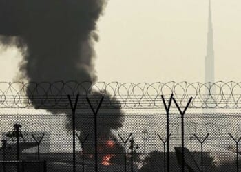 I saw the sky light up over Dubai. The real shock came next.