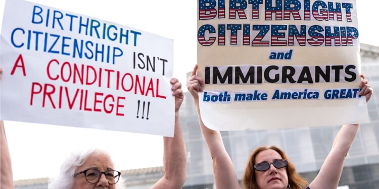 Supreme Court hears arguments on Trump's birthright citizenship order