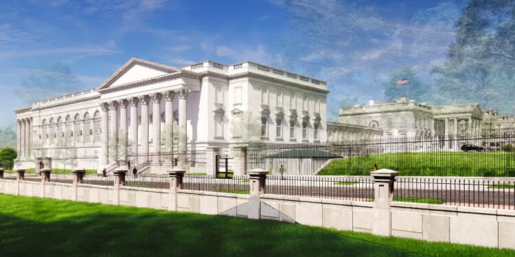 Trump says military is building underground complex at White House