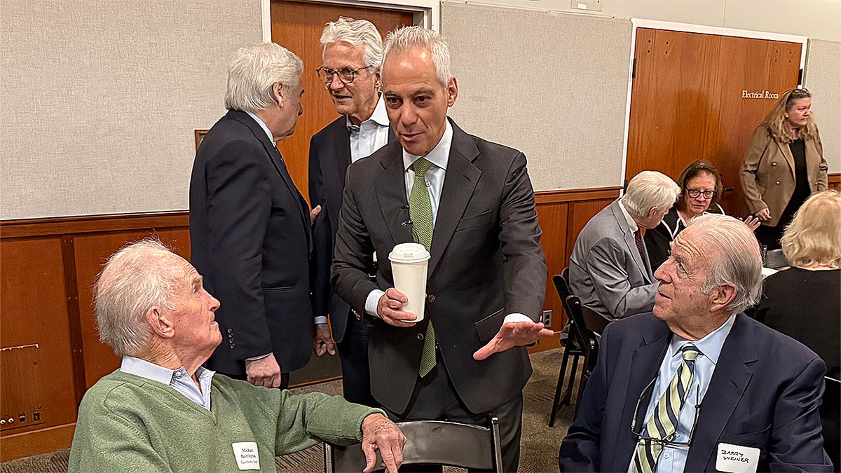 Rahm Emanuel at Politics and Eggs