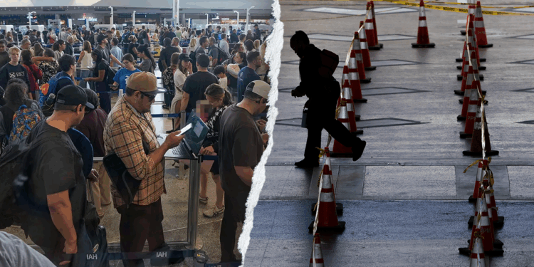 Emergency TSA lanes cleared at major airport as Trump directs pay resume