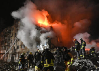 At Least Eight Killed in Russian Strike on Ukraine Apartment Building
