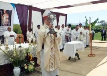 Before becoming bishop, Pope Leo kept an all-night vigil with this saint