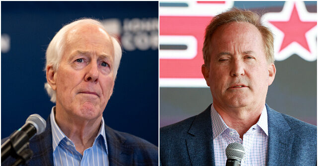 Cornyn, Paxton Advance to Runoff in Texas Republican Primary