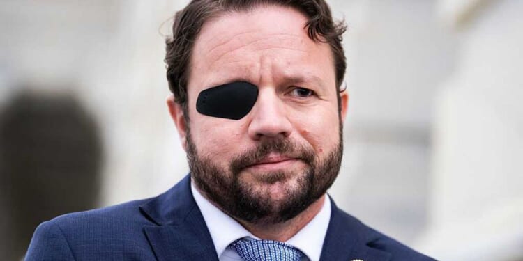 Dan Crenshaw blames voters, 'conspiracies' for humiliating loss in whiny interview with Margaret Brennan