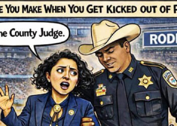 Entitled Texas Democrat Tossed Out of Houston Rodeo for Ignoring Rules, Posts Whining Complaint Online
