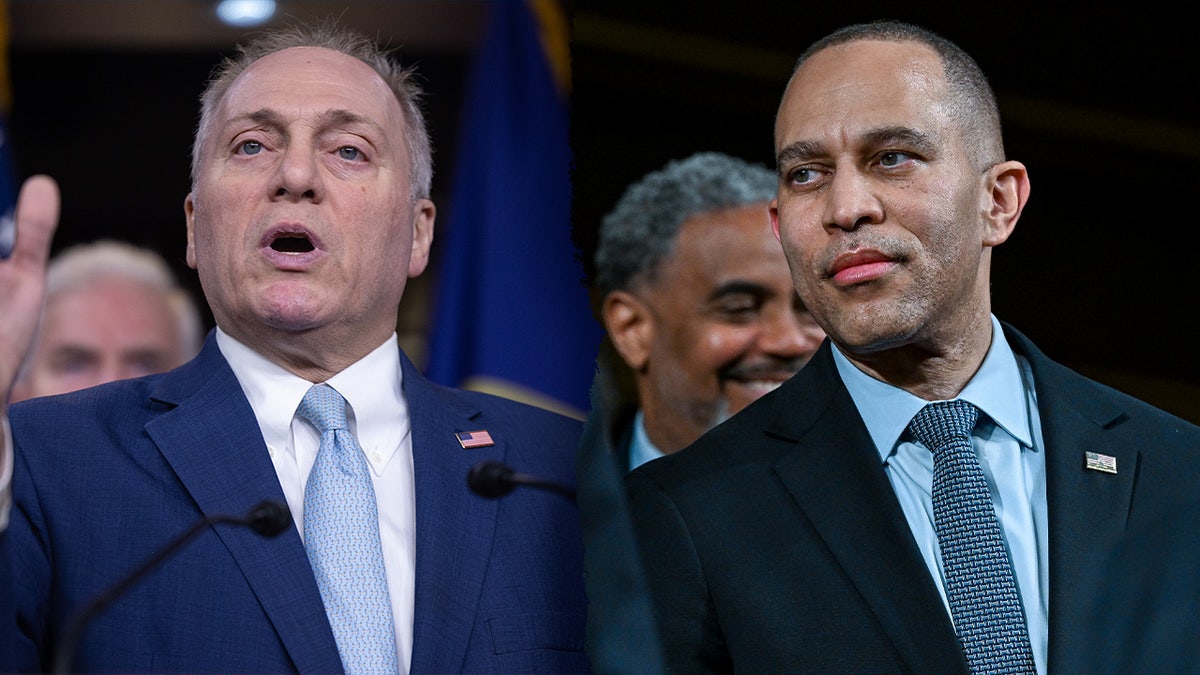Steve Scalise and Hakeem Jeffries