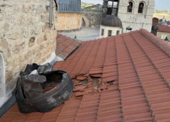 Iranian missile fragments fall near Church of the Holy Sepulchre