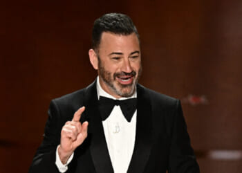 Jimmy Kimmel Mocks Melania Trump, Bashes CBS for Canceling Stephen Colbert Show