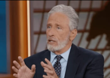 Jon Stewart Panics over Crowded Democrat Field that Could Allow Republican to Win California Governor Race