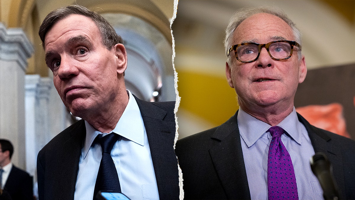 Mark Warner and Tim Kaine split