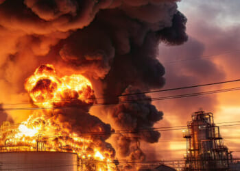 Massive Explosion at Texas Oil Refinery, Cause Unknown -- Residents Told to Shelter in Place