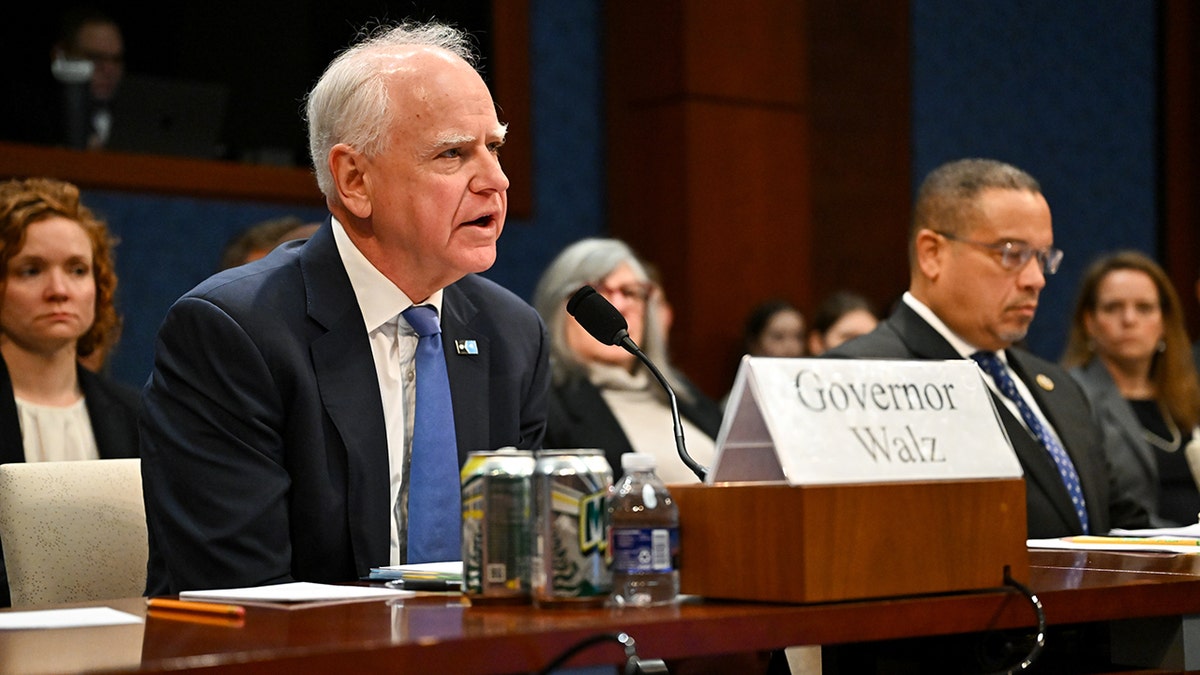 Walz and Ellison testify