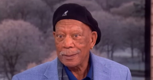 Morgan Freeman Suggests Trump Wants to 'Make America White Again'