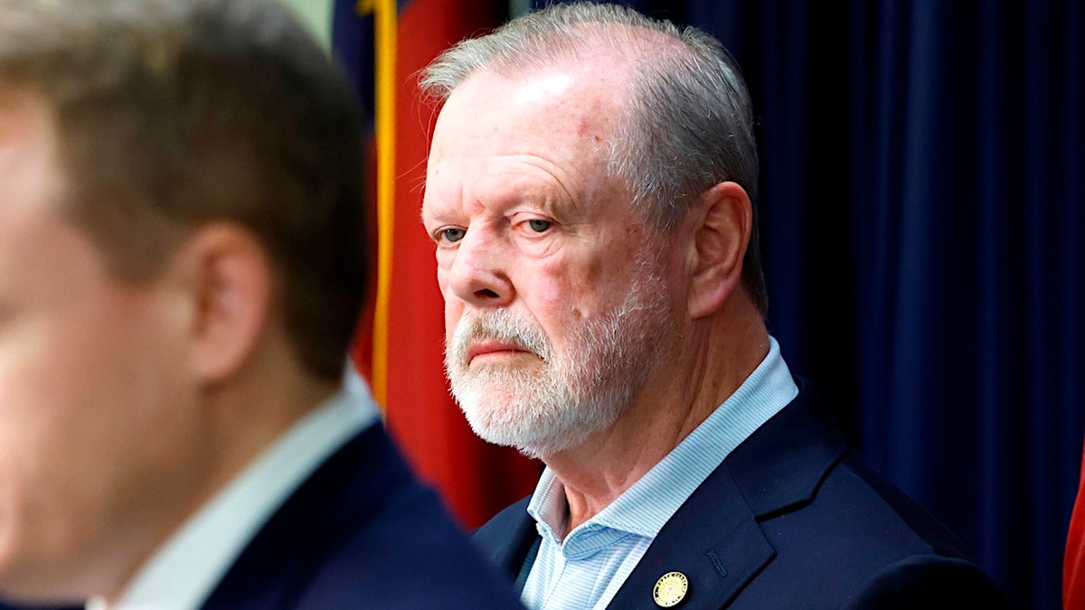 North Carolina State Republican Leader Phil Berger stands contrite