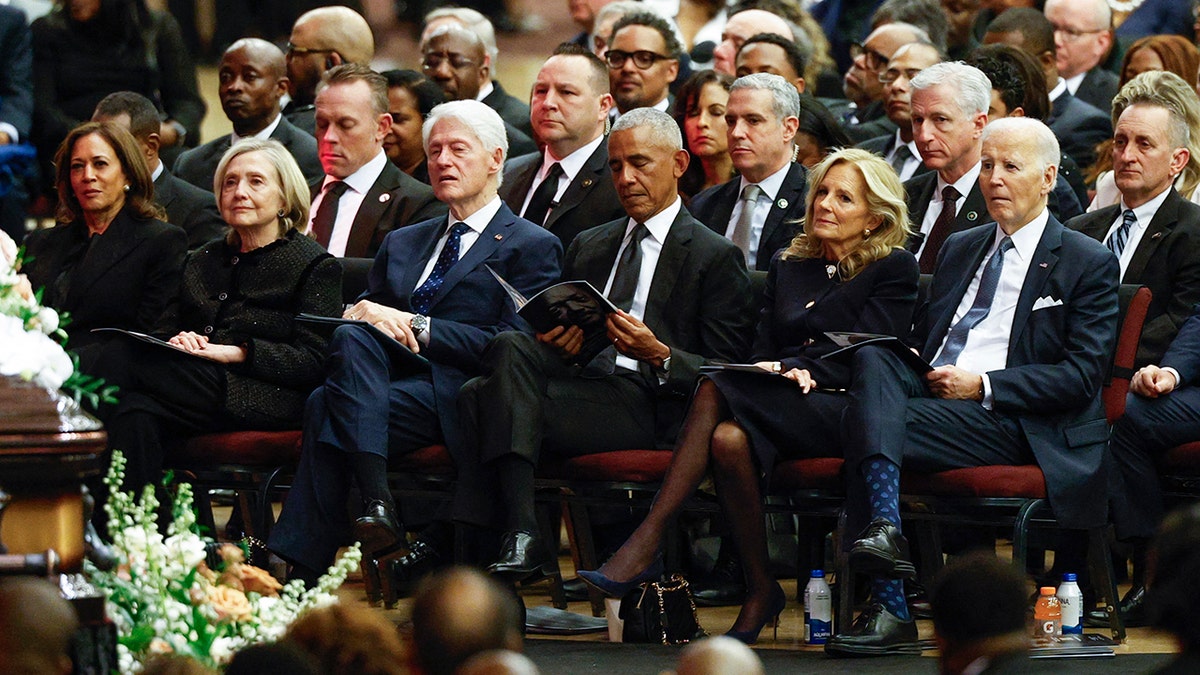 Former presidents attend Jesse Jackson memorial service