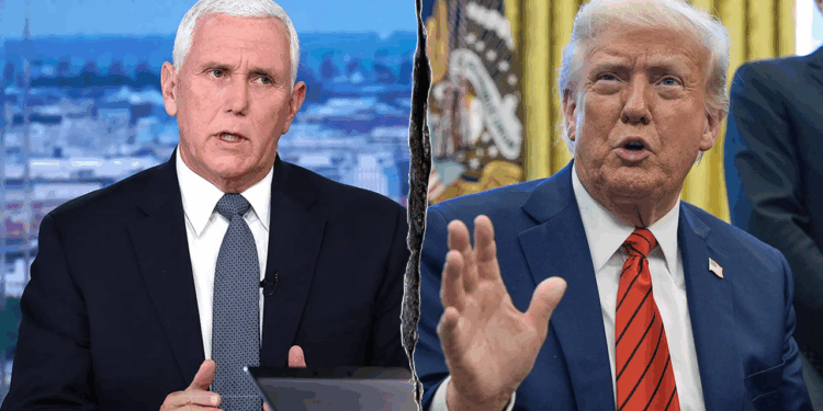 Pence praises Trump for ignoring isolationist voices in the GOP on Iran