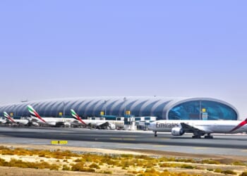 An Emirates airport terminal in Dubai.