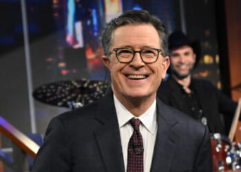 Stephen Colbert Calls Kristi Noem a 'Domestic Terrorist Who Deserves to Go to Gitmo'