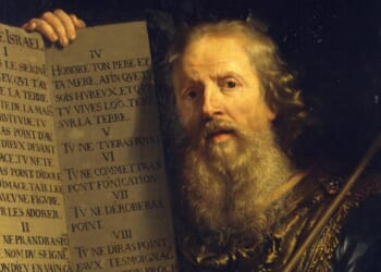 The Seat of Moses and the Crucifixion of Christ