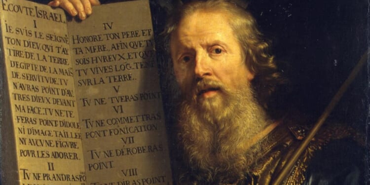 The Seat of Moses and the Crucifixion of Christ