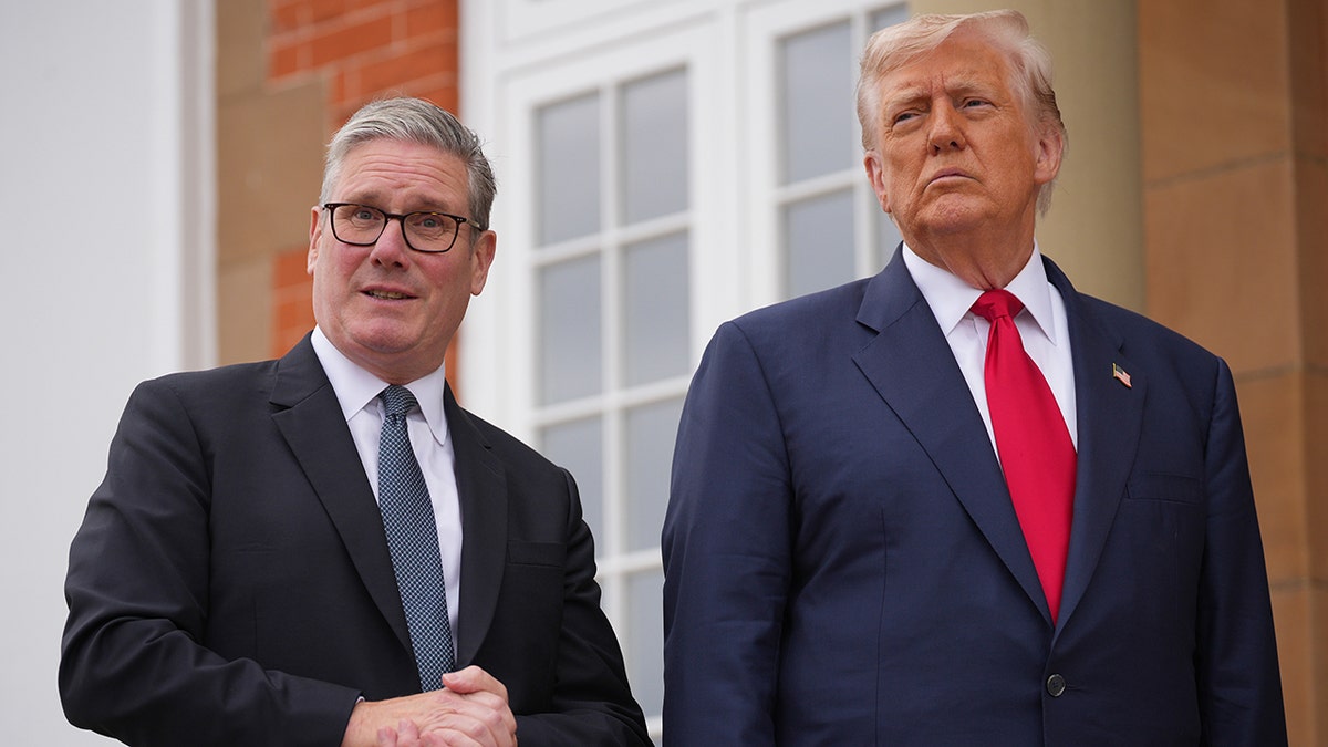 Trump with Keir Starmer