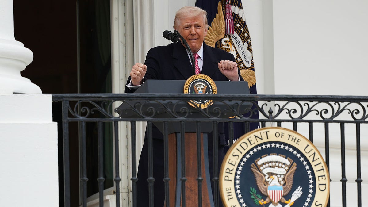 Donald Trump at the White House