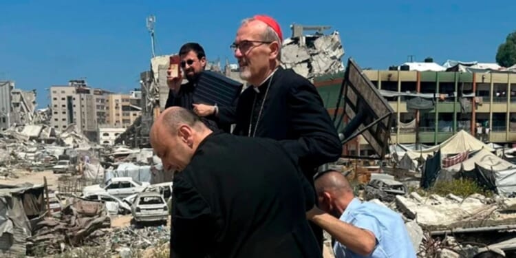 Using the name of God to justify wars is ‘gravest sin’ of our time, Cardinal Pizzaballa says