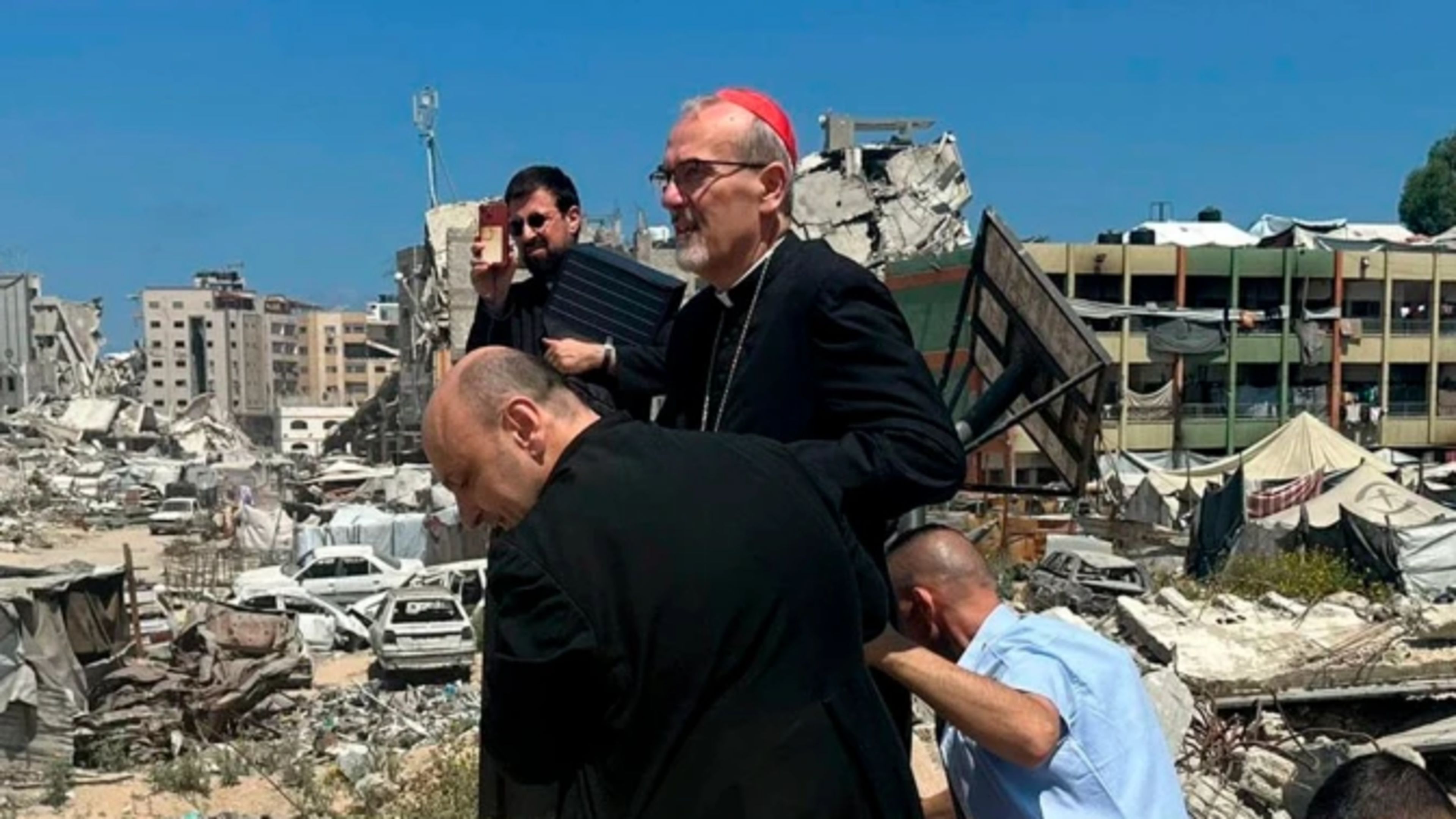 Using the name of God to justify wars is ‘gravest sin’ of our time, Cardinal Pizzaballa says