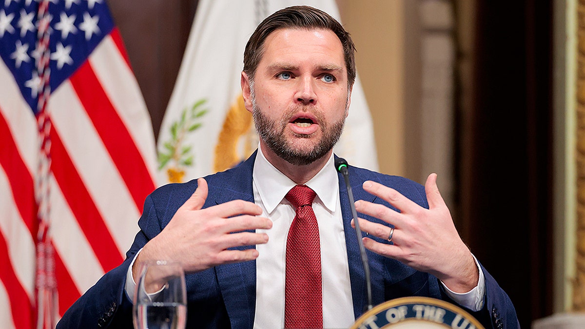 Vice President JD Vance speaking