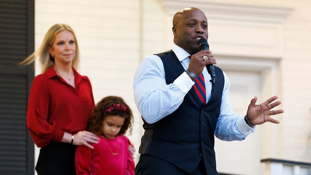 Wesley Hunt and his family