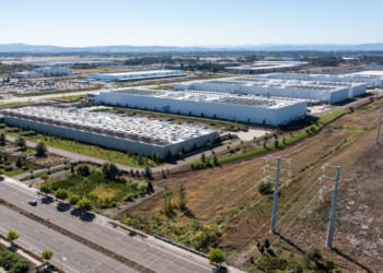 A hyperscale data center campus in Oregon, United States, in September 2025.