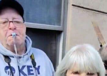 ‘No Kings’ Protester Threatens Breitbart Reporter