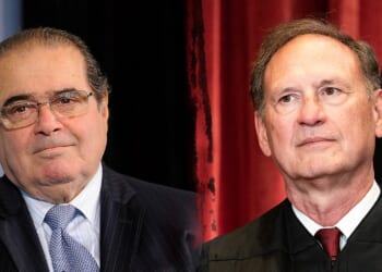 Alito invokes Scalia in birthright citizenship clash over illegal immigration