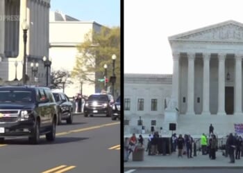 Media Suck Their Widdle Thumbs Over Trump ‘Intimidation’ At SCOTUS