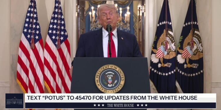 Trump Offers No New Details In Primetime Address About Iran War