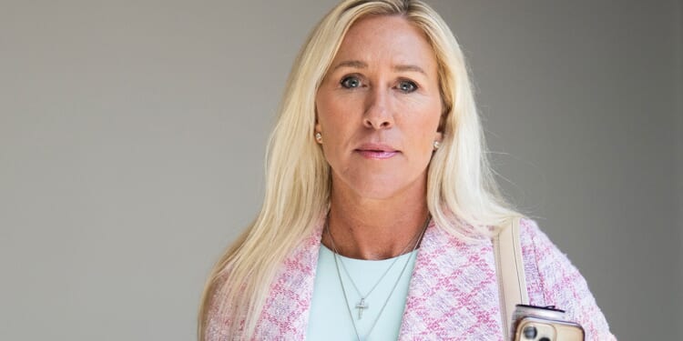 Marjorie Taylor Greene says what she heard in Trump's address 'was WAR WAR WAR'