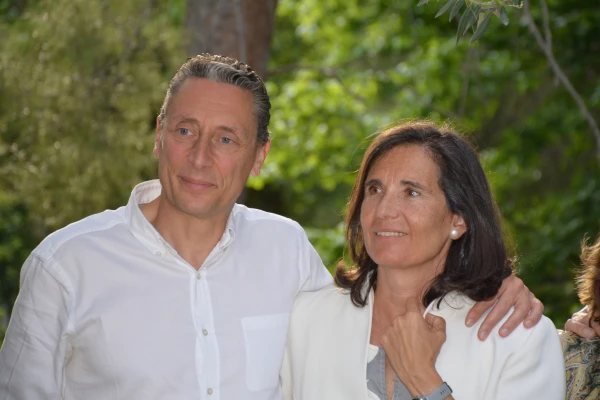 Alberto Pérez Bueno and Mercedes Gómez-Ferrer Lozano, international organizers of Teams of Our Lady. | Credit: Photo courtesy of Alberto Pérez Bueno