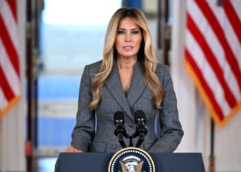 Melania Trump slams 'lies' linking her to disgraced financier Jeffrey Epstein