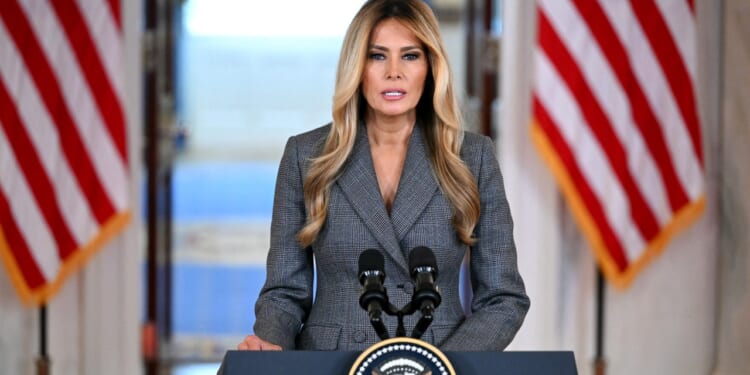 Melania Trump slams 'lies' linking her to disgraced financier Jeffrey Epstein