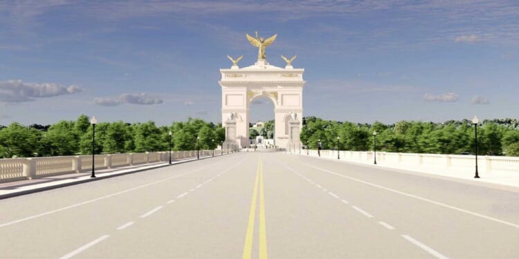 Trump reveals plans for 'Independence Arch' for 250th US anniversary — and it's MASSIVE