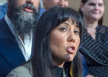 Canadian politician Leah Gazan goes viral spelling out MMIWG2SLGBTQQIA+