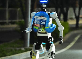 Video: Why is a Chinese robot chasing wild boars in Poland?