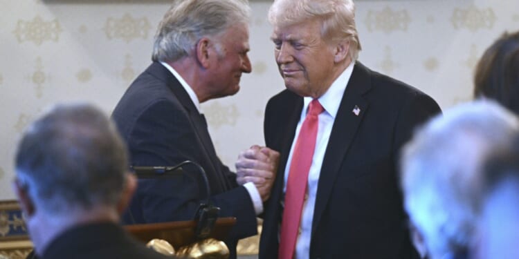 Franklin Graham defends Trump over AI image critics say depicted Jesus