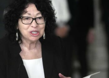 Liberal Supreme Court Justice Sotomayor apologizes for bizarre accusation against Trump-appointed justice