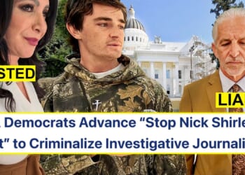Watch Nick Shirley Confront California Dems Trying To Criminalize Exposing Fraud