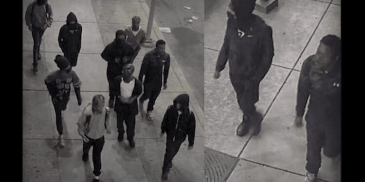 Gang of juvenile males chase college student into dorm, physically attack victim, go on rampage. It all happens around 3 a.m.
