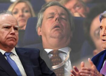 COUCH POTATOES: Desperate late-night hosts bore viewers with Tim Walz, John Kerry