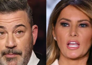 Jimmy Kimmel fires back at Melania Trump over backlash to 'widow' joke